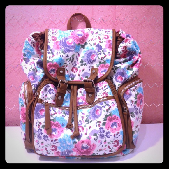 Candie's Handbags - Candie's Floral Backpack